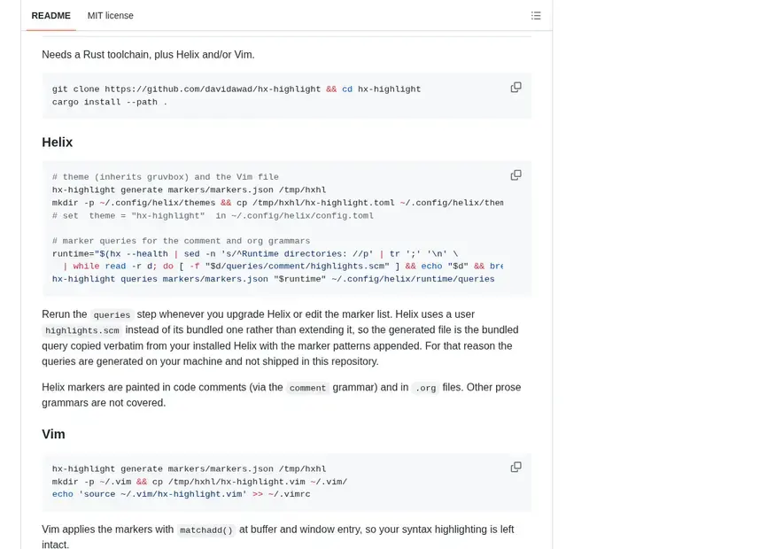 Screenshot of hx-highlight — Syntax highlighting for contract-defined terms in the Helix editor.